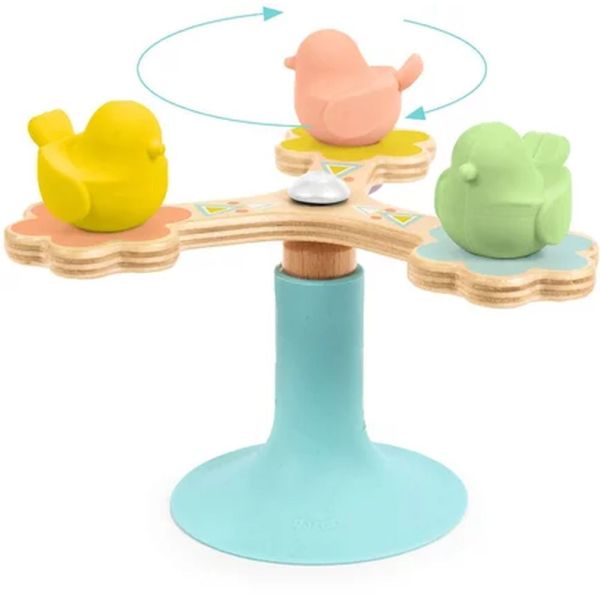 Jouet d'éveil rotatif à ventouse BabySpini