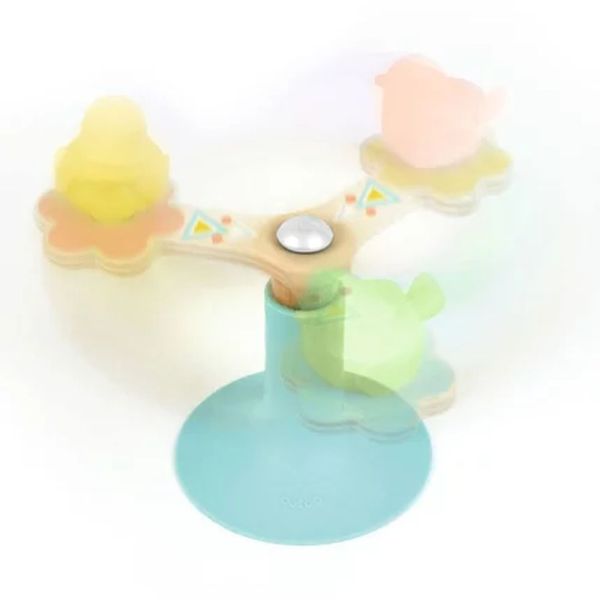 Jouet d'éveil rotatif à ventouse BabySpini