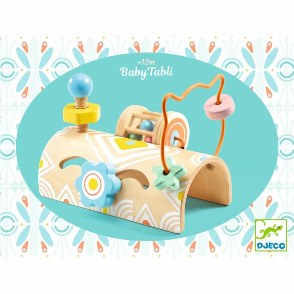 Table d'activité en bois BabyTabli collection Baby Blanc