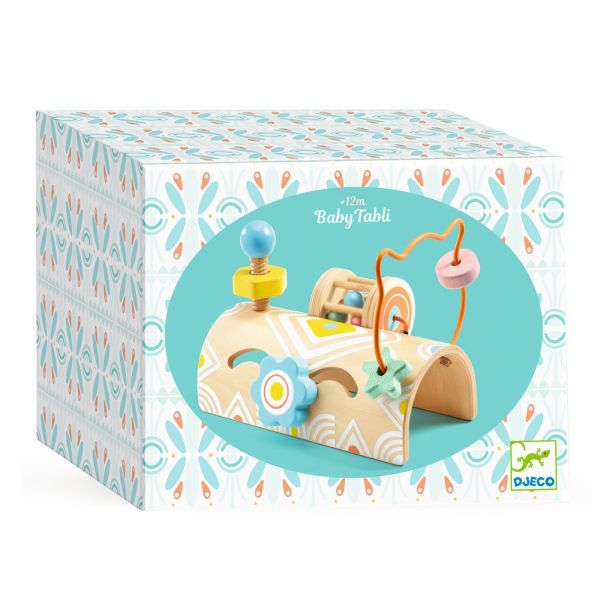 Table d'activité en bois BabyTabli collection Baby Blanc