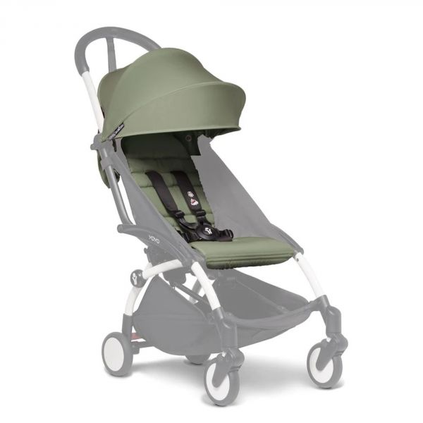Pack couleur 6+ assise pour poussette YOYO 2 - Olive