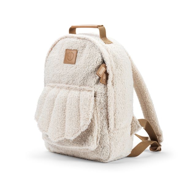 Sac à dos enfant Backpack MIDI White Bouclette