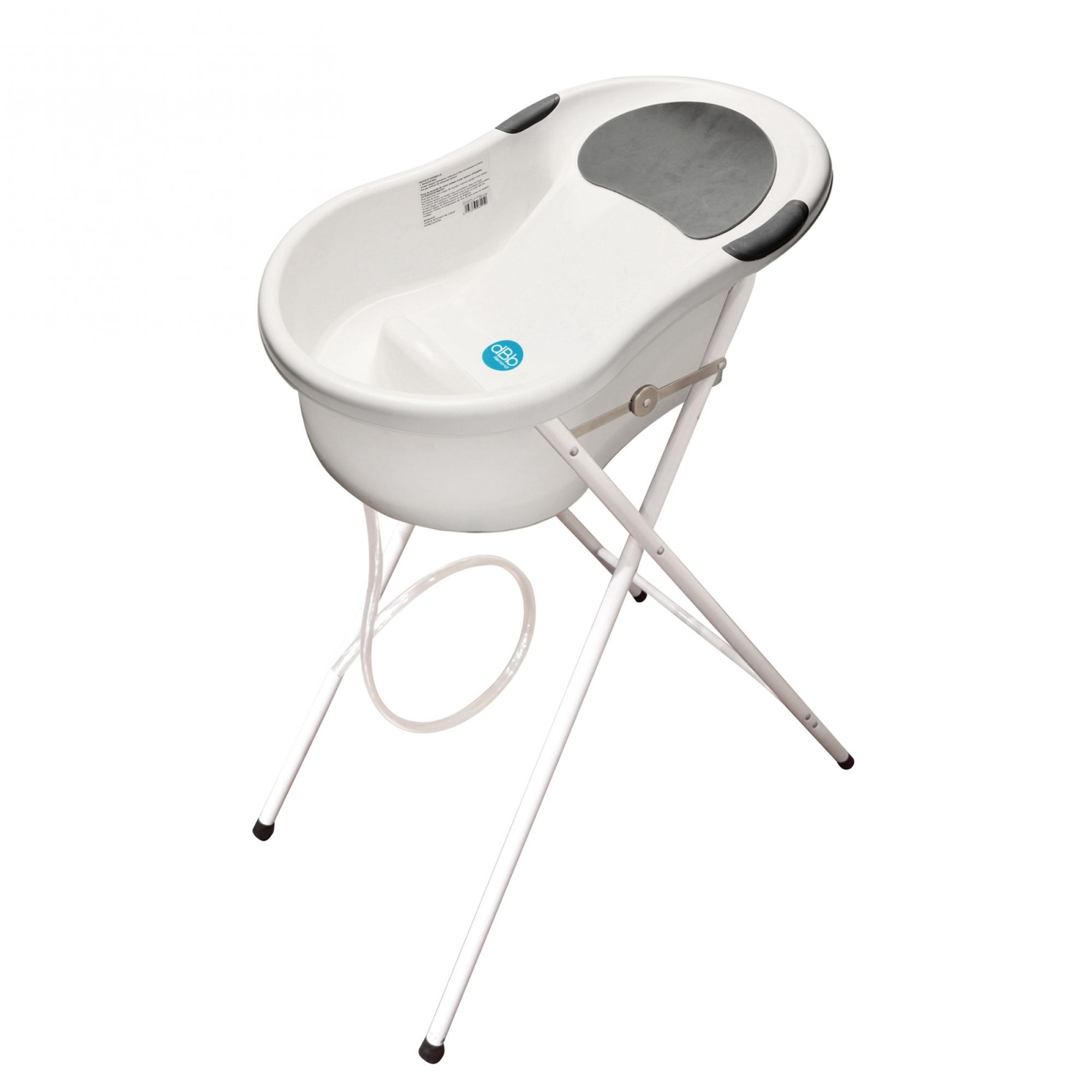 Baignoire 0 6 mois transat integre blanc