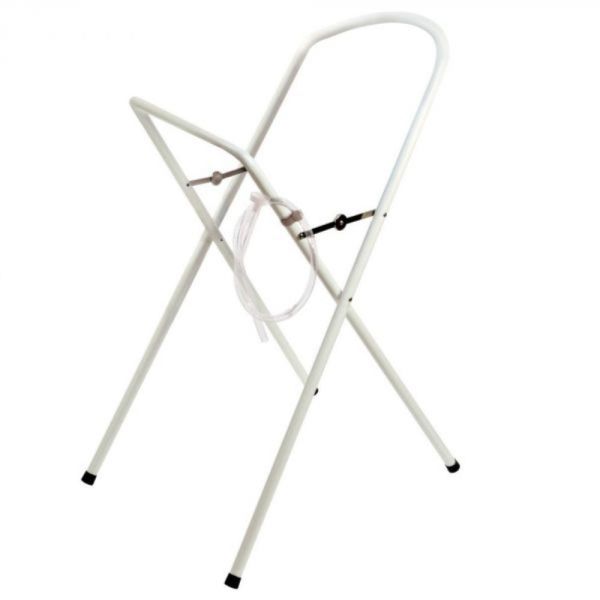 Pack baignoire 0-6 mois avec transat intégré + support de baignoire - Bleu translucide