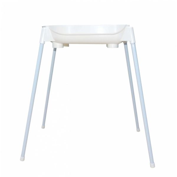 Pack baignoire 0-6 mois avec transat intégré + support de baignoire - grise translucide