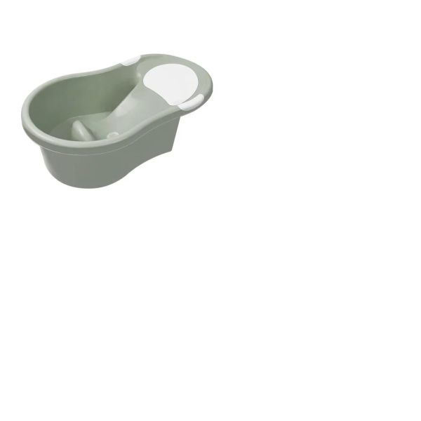 Baignoire 0-6 mois avec transat intégré - Vert sauge