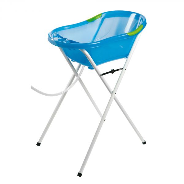 Dbb Remond Baignoire Bebe Elephant Bleu Avec Vidange Support A Pied Made In Bebe