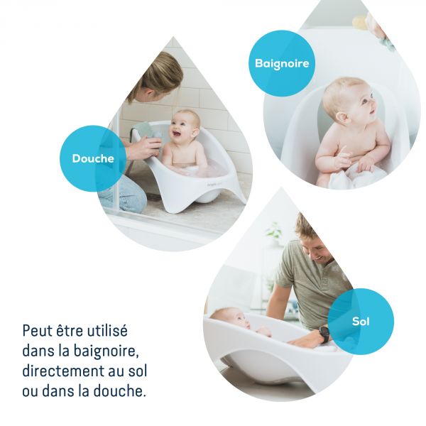 Baignoire bébé évolutive 2 en 1