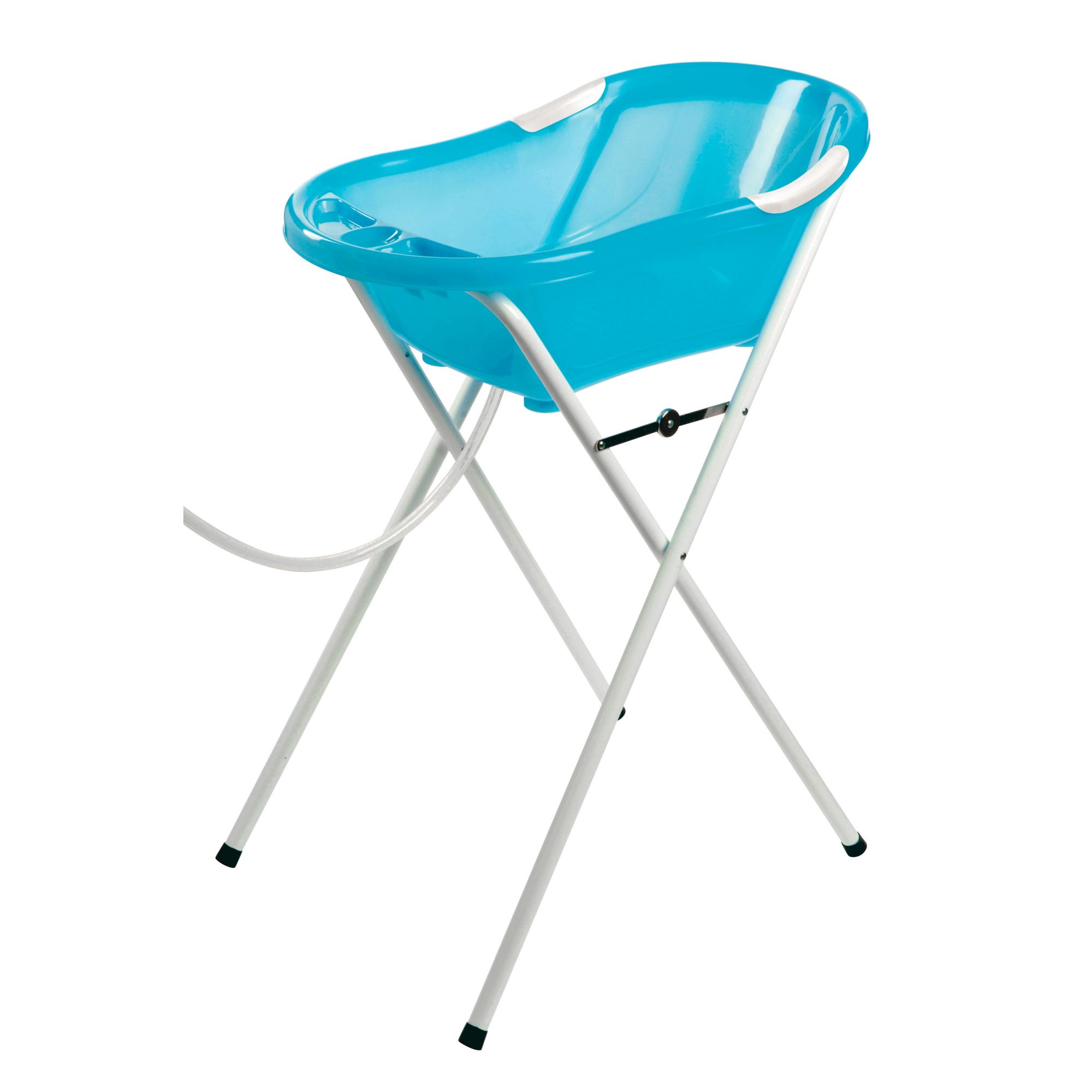 Dbb Remond Baignoire Bebe Turquoise Avec Vidange Support A Pied Made In Bebe