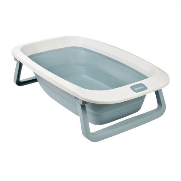 Baignoire bébé pliable eazy pop camélé'o bleu baltique