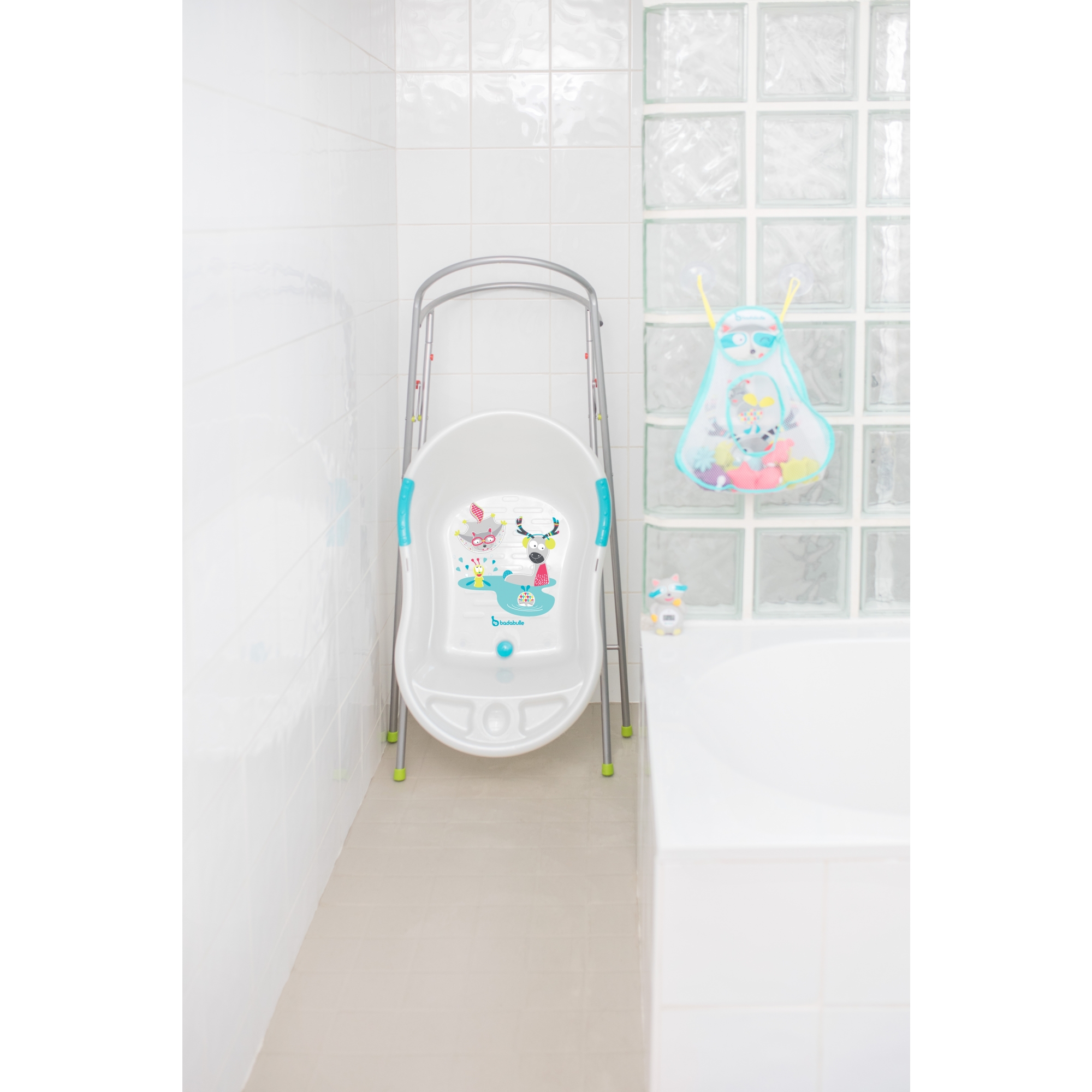 Badabulle Baignoire Ergoludique Blanche Made In Bebe