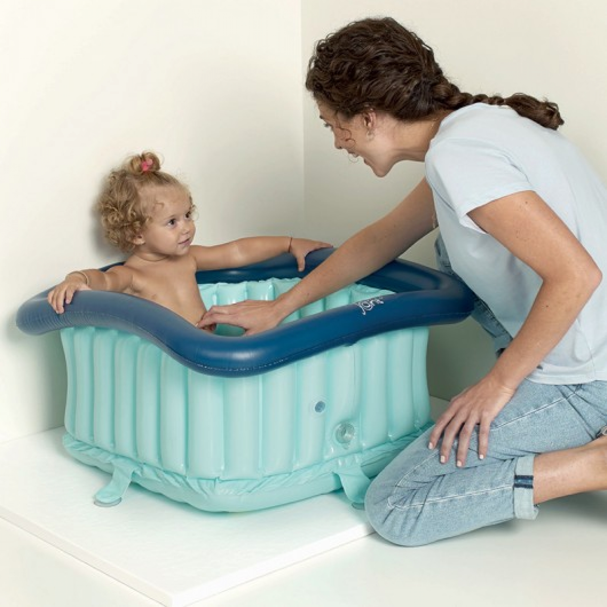 Baignoire gonflable portable pour bébé, baignoire gonflable