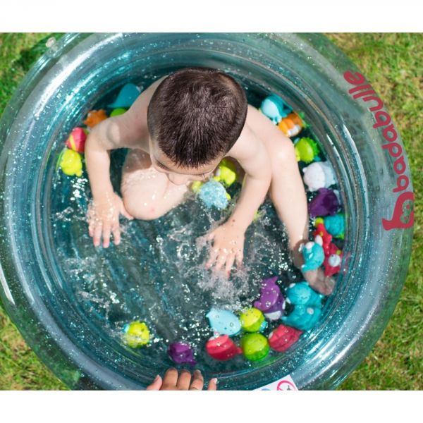 Baignoire Piscine gonflable Bleu - Made in Bébé