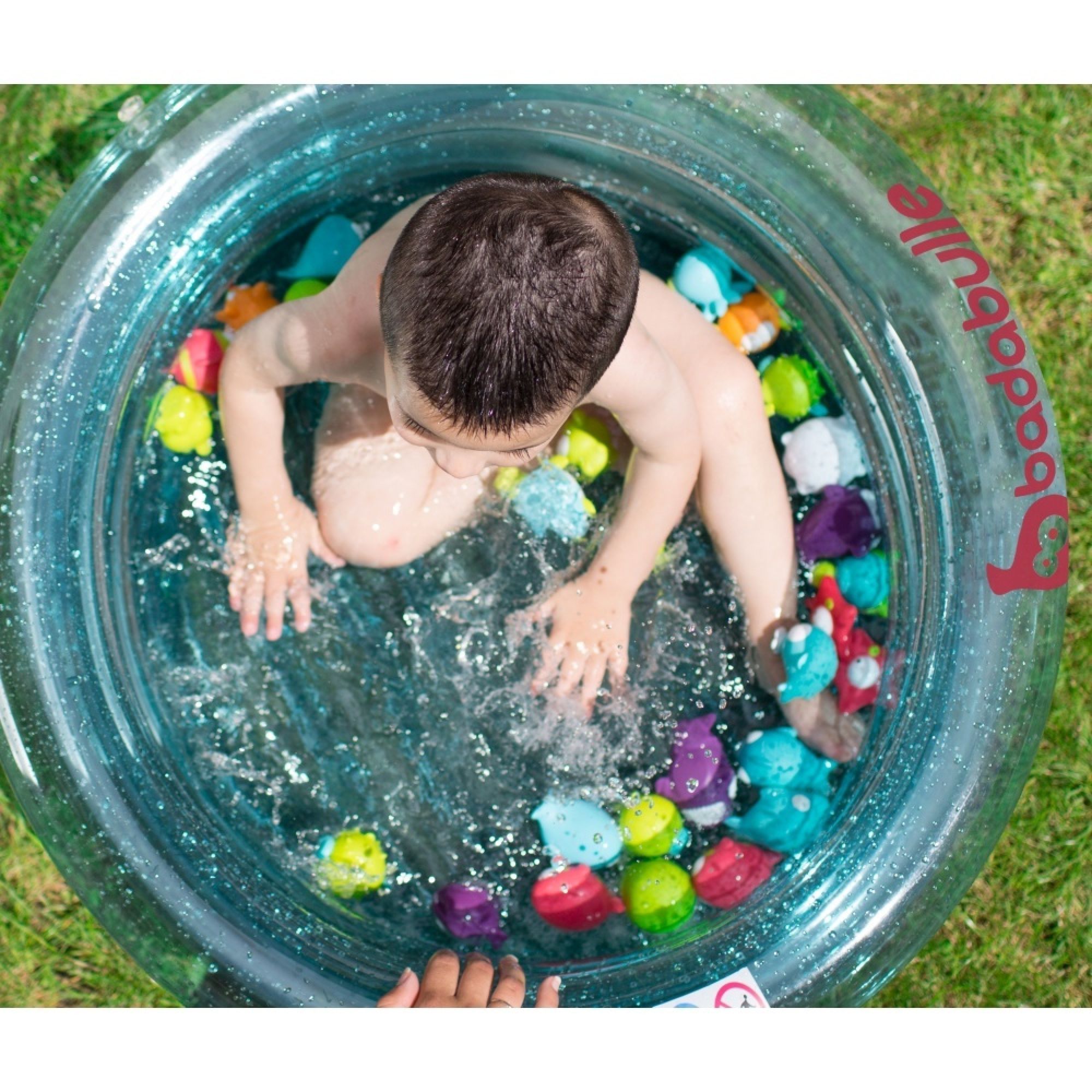 Piscine pour enfants gonflable à 3 anneaux de 60 pouces