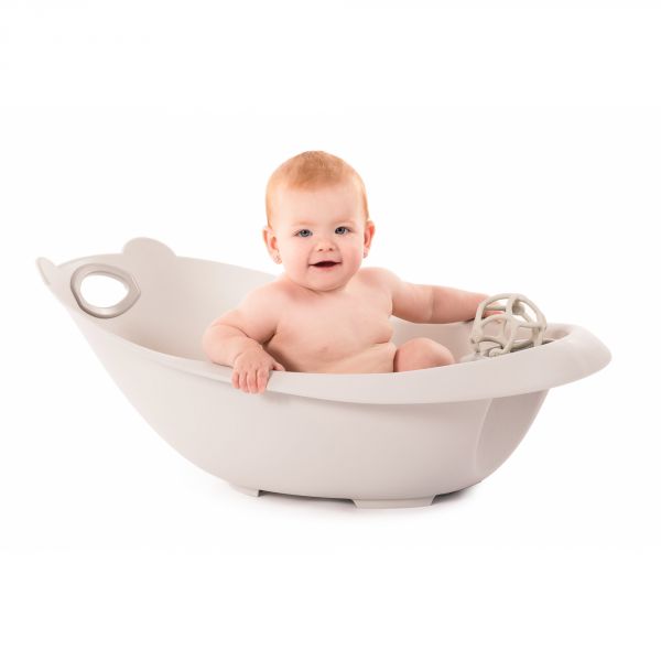 Baignoire Ourson Gris + support de baignoire