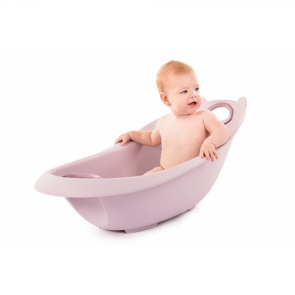 Baignoire Ourson Rose pastel + support de baignoire