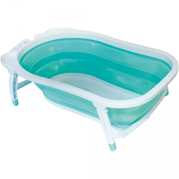 Baignoire bebe pliable de BEARTOP, 50 L, transat de bain pour bebe incl.