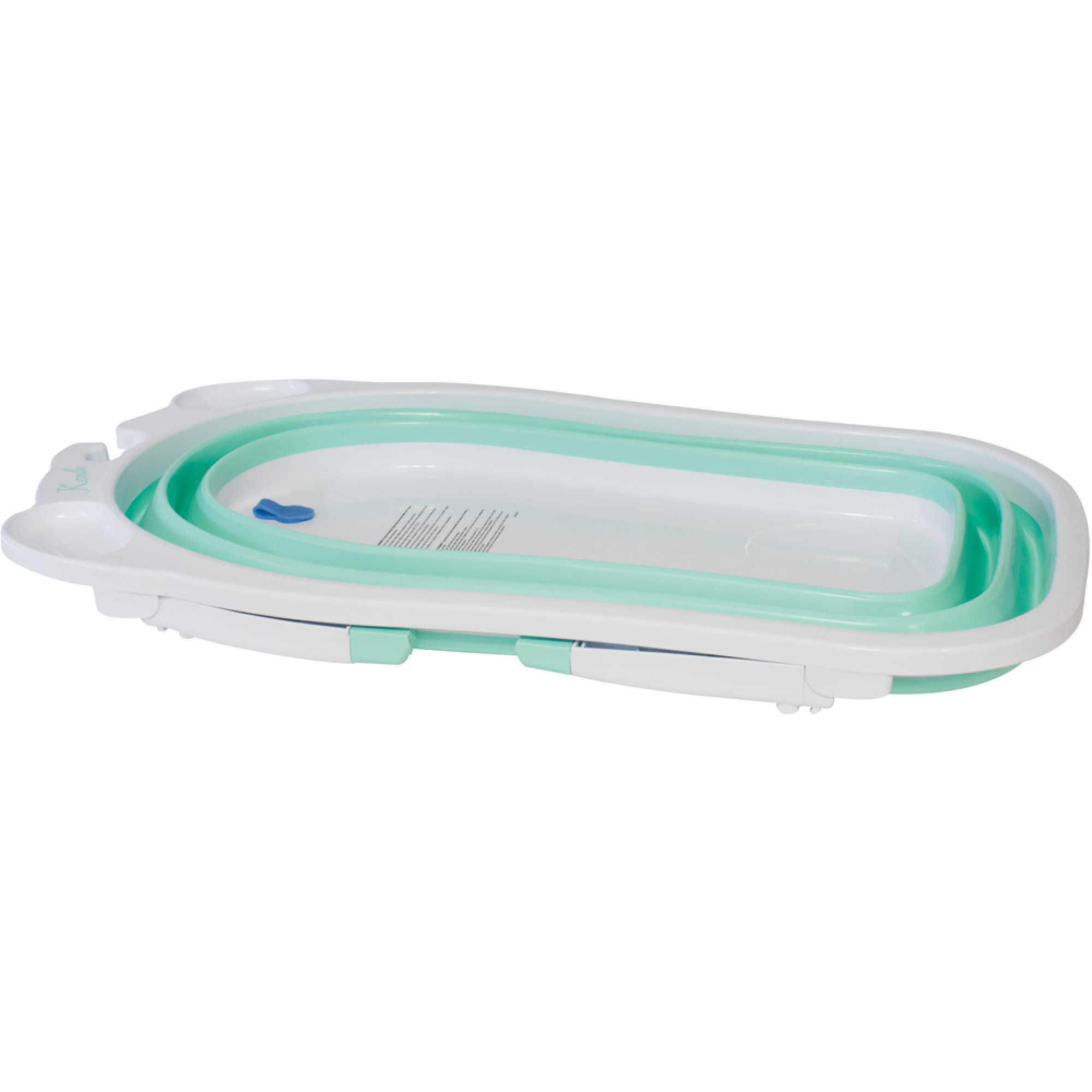 AUFUN Baignoire Bébé Pliable Baignoire Bébé Ergonomique avec Pieds  Antidérapants pour Bébés, Baignoire Pliable (Vert, avec Oreiller )