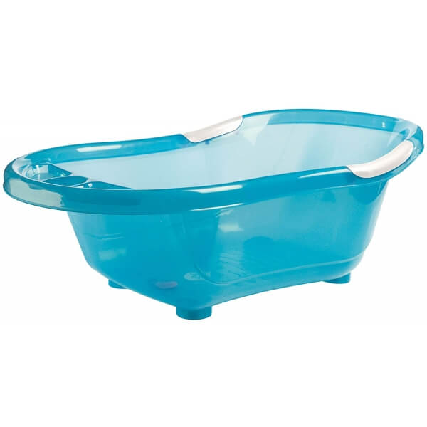 Baignoire bébé avec vidange Turquoise