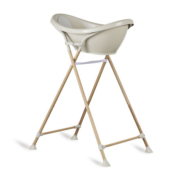 Baignoire bébé avec support - Argile-Naturel