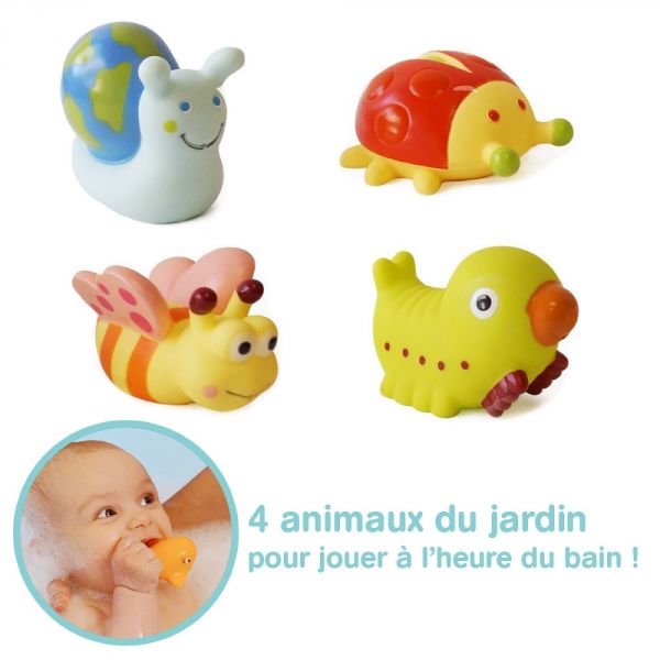 Jouet de bain aspergeurs Nature