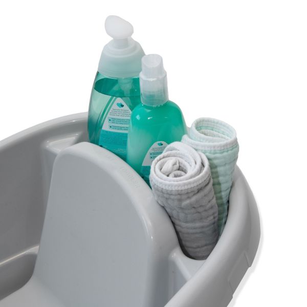 Baignoire bébé, extra-large avec portage en tissu doux