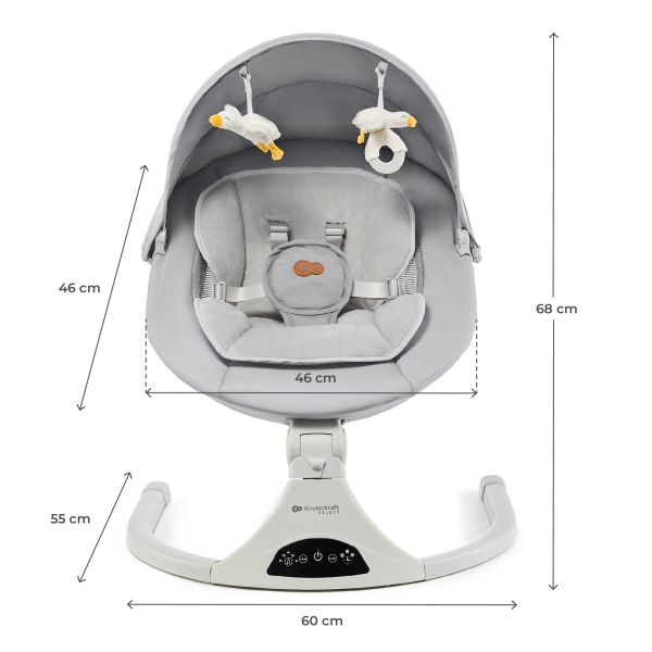 Balancelle Tulsy gris