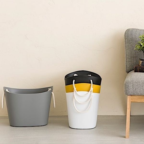 Panier de rangement Balcolore 2 litres - Gris