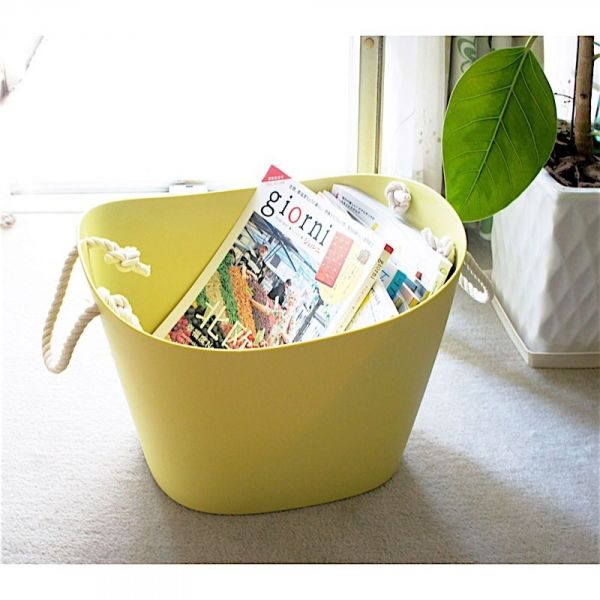 Panier de rangement Balcolore 7 litres - Blanc