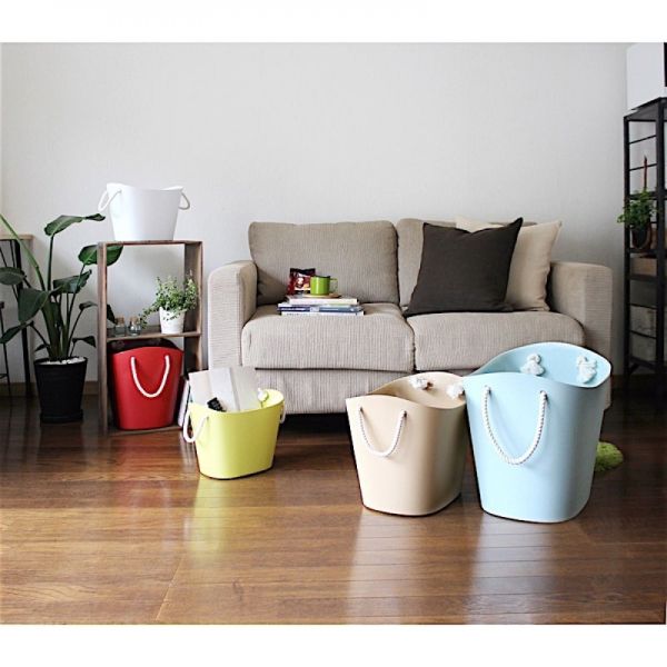 Panier de rangement Balcolore 7 litres - Rose