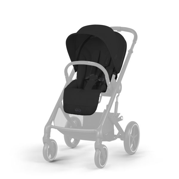 Poussette trio naissance Balios S Lux 3 Moon Black + Siège auto Cloud G i-Size confort + Nacelle - Édition limitée