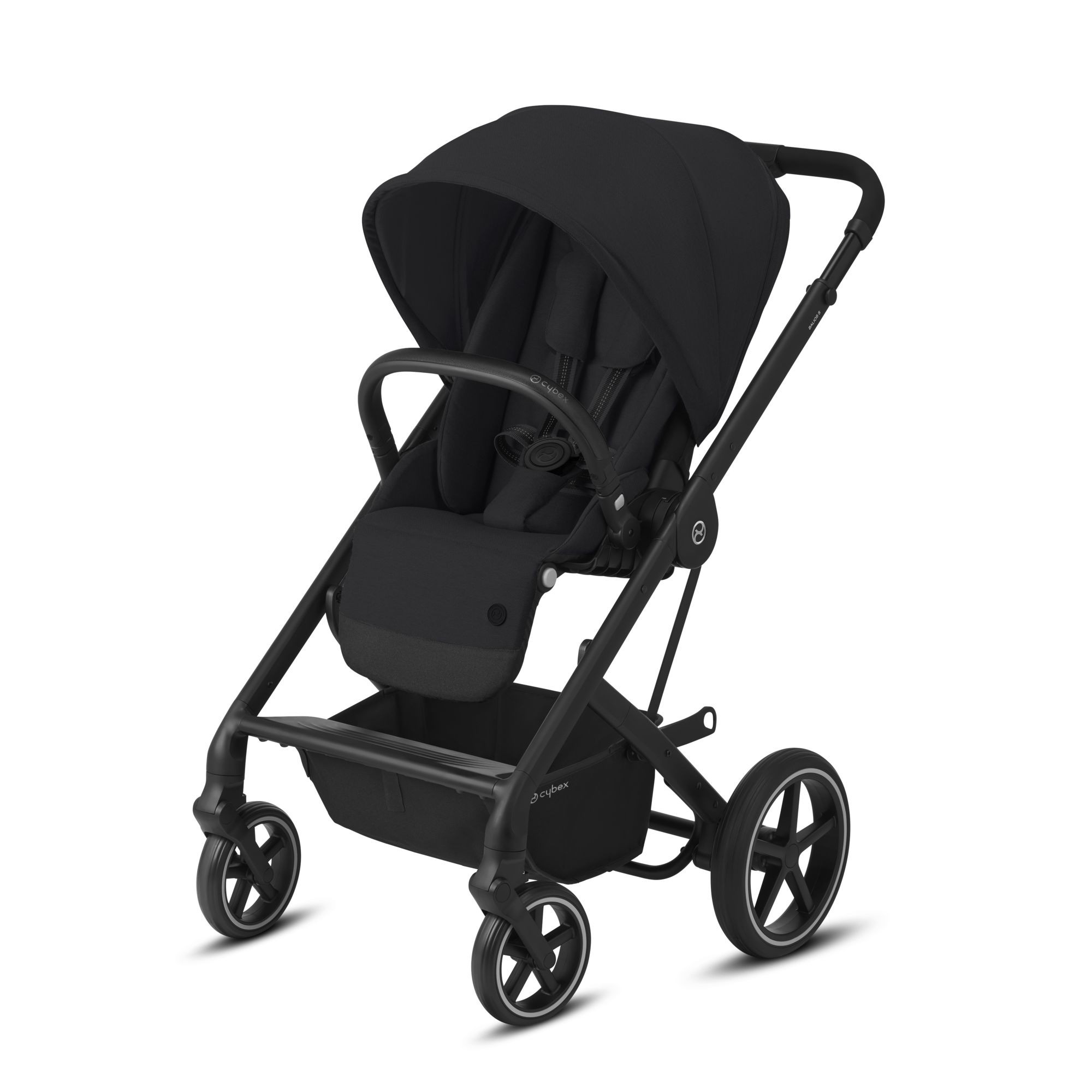 Poussette BALIOS S LUX Deep black châssis noir Made in Bébé