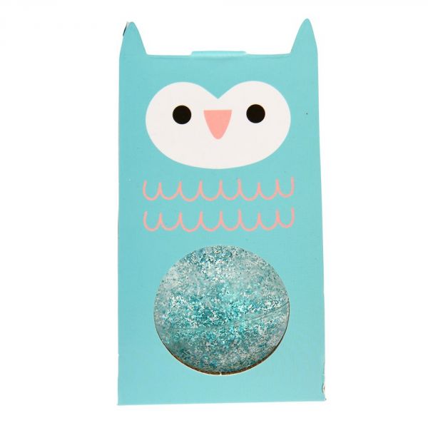 Balle en caoutchouc rebondissante hibou