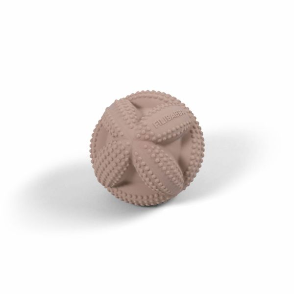 Balle sensorielle en gomme naturelle Isa Rose