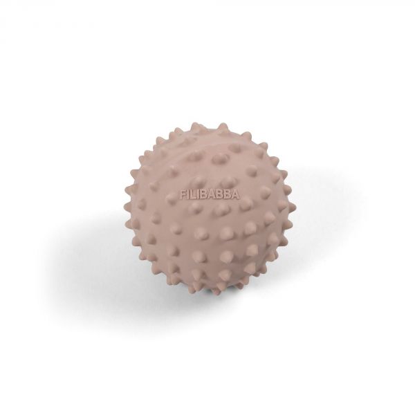 Balle sensorielle en gomme naturelle Nor Rose