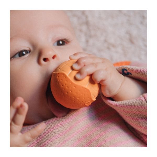 Lot de 3 balles sensorielles bébé Salade de Fruits