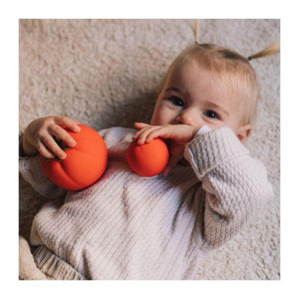 Lot de 3 balles sensorielles bébé Salade de Légumes