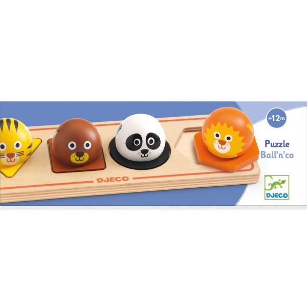 Puzzle grosses pièces pour enfant Ball'n'Co