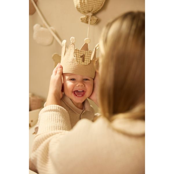 Décoration à suspendre ballon chambre bébé Teddy Bear Check