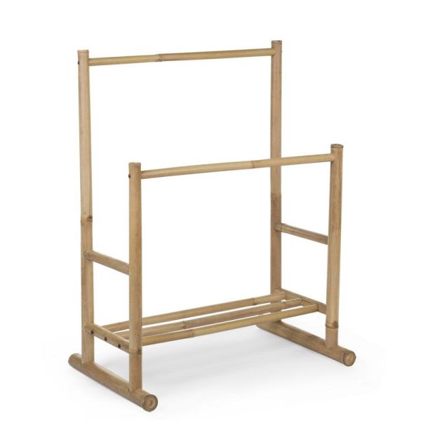 Portant vêtements Bambou