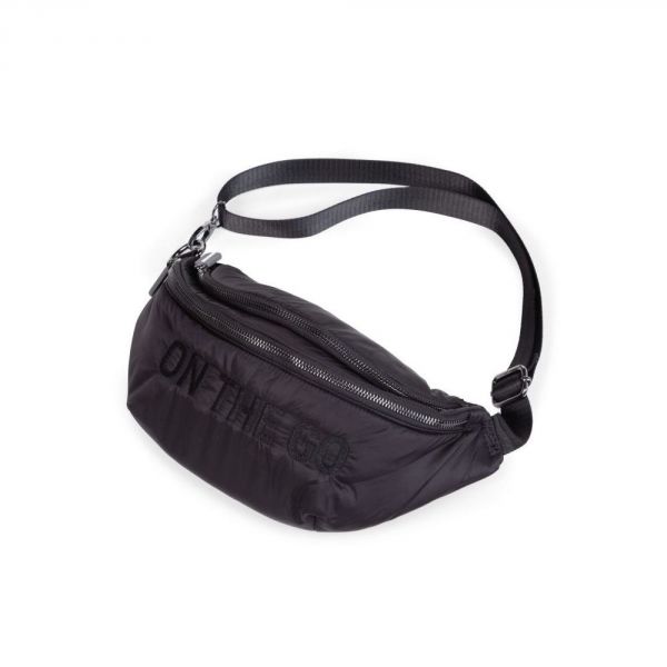 Sac banane On the go matelasse noir