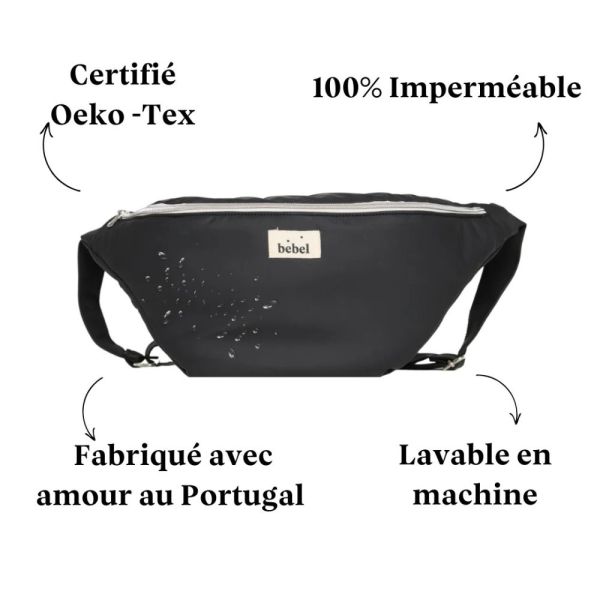 Banane à langer Imper Noir