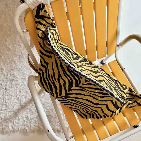 Sac banane Zèbre Bambou