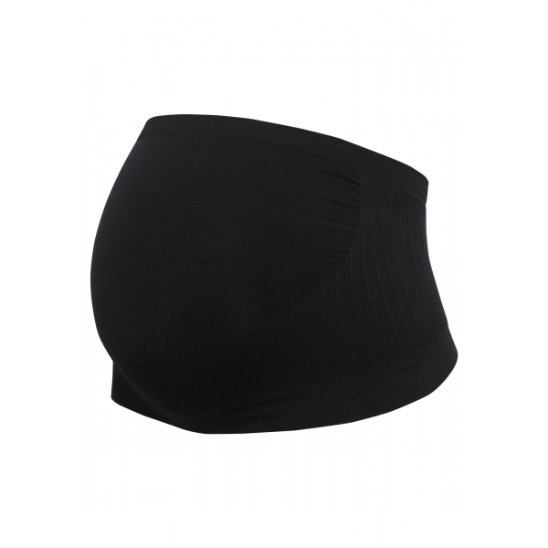 Bandeau de grossesse sans couture noir taille L