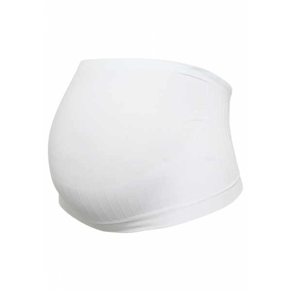 Bandeau de grossesse sans couture blanc taille L