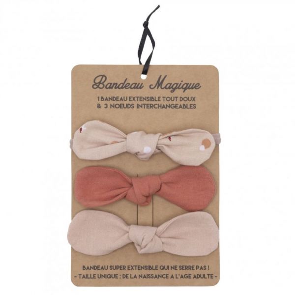 Bandeau magique bébé Nude