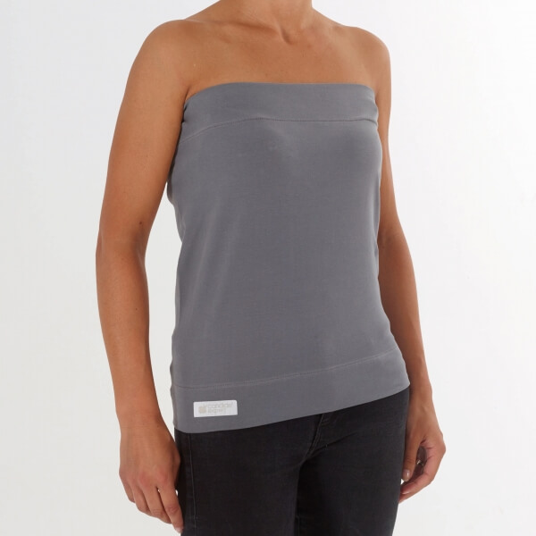 Bandeau peau à peau Tube Gris L/XL