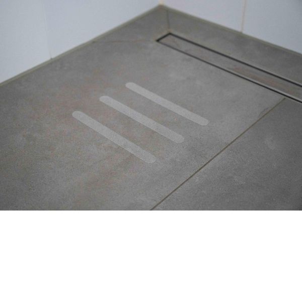 Lot de 12 bandes antidérapantes pour bain et douche