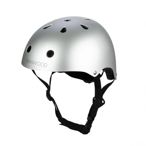 Casque enfant 50-54cm Chrome