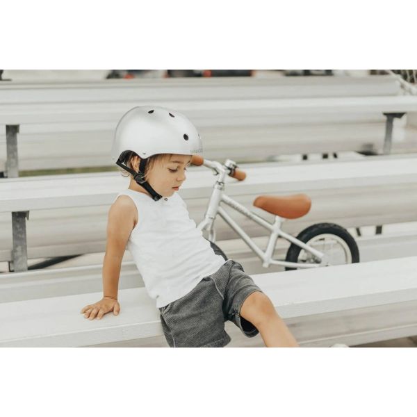 Casque enfant 50-54cm Chrome